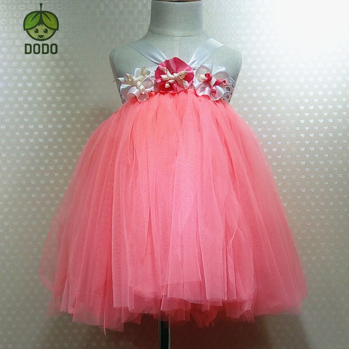 Super soft Baby Girls Tutu Dress Dance Dress Girls wedding Flower Dress Princess Dress girl Party costume Dress Birthday Dress