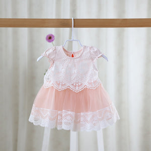 2016 summer new children's dress wholesale bow dress girl Princess Dress sweet and lovely for baby dress tutu pretty dress