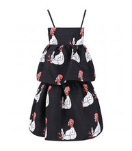 Load image into Gallery viewer, Caroline princess dress vampirina girls party dress toddler dress girls dresses unicorn dress animal print dress elegant